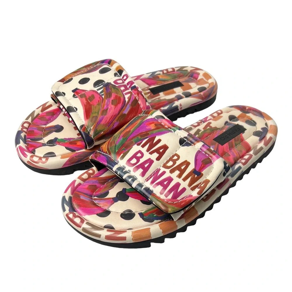 FARM Rio Multicolor Slide Sandals - Picture 3 of 8